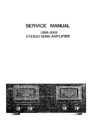 Uher UMA-2000 - Service Manual 